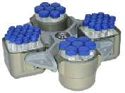 고속 마이크로 원심 분리기 각도 로터