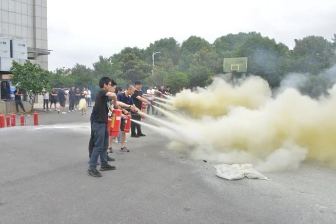 화재 안전 훈련 훈련