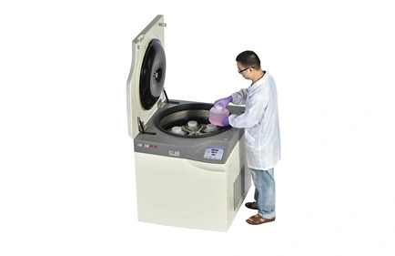 대용량 원심 분리기 응용